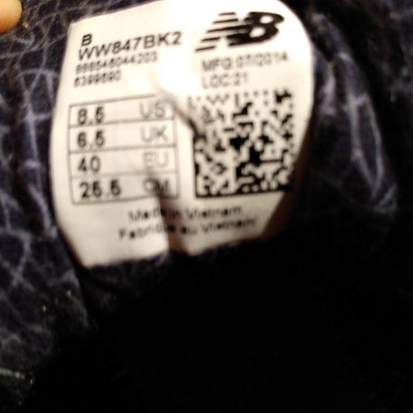 New Balance Chaussures cuir décontractées pour homme taille 8,5 - Picture 7 of 7